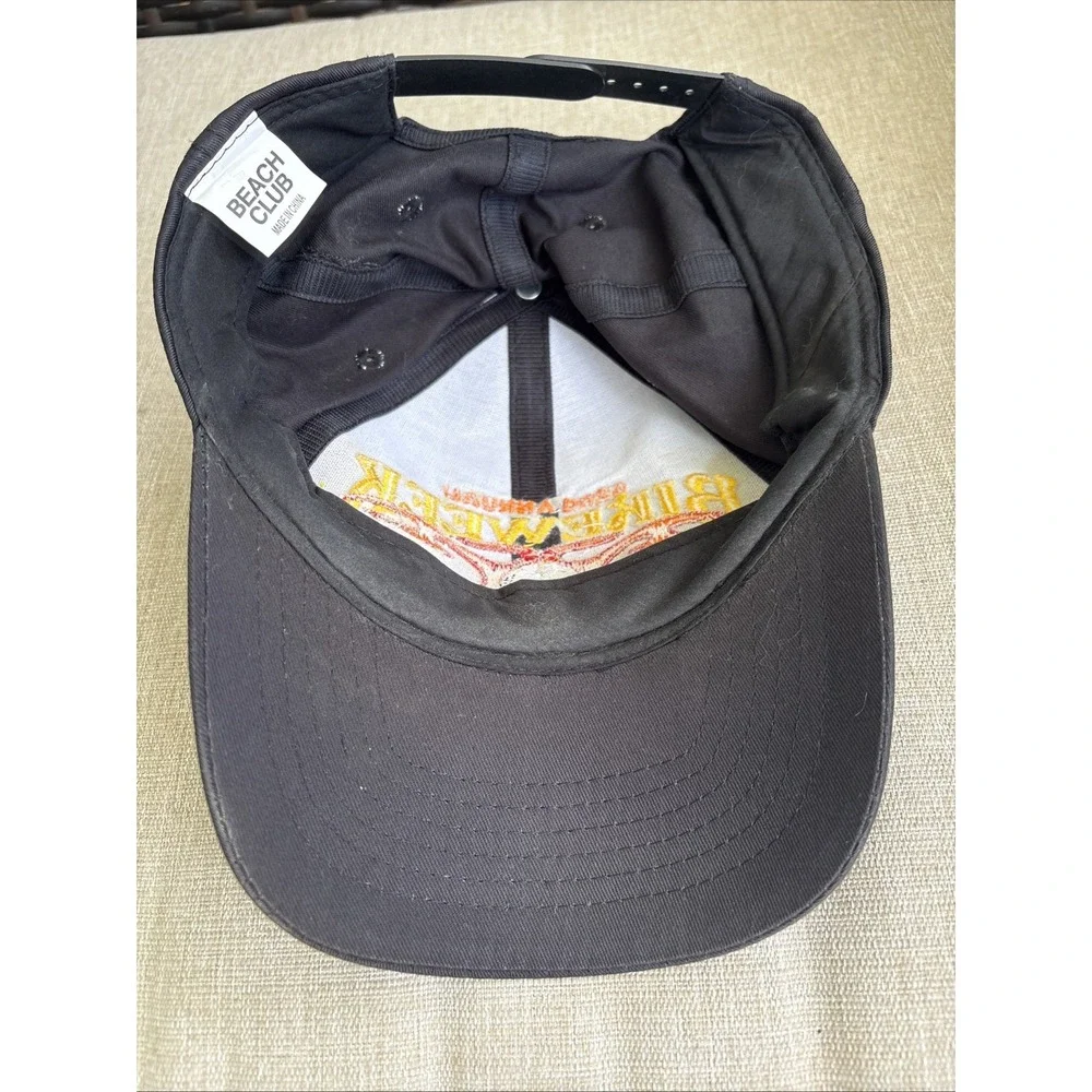 2003 62nd Annual Bike Week Daytona Beach FL Hat Black Adjustable Cotton Harley